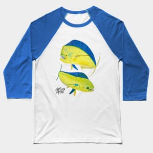 Dueling Dolphins for light products Baseball T-Shirt